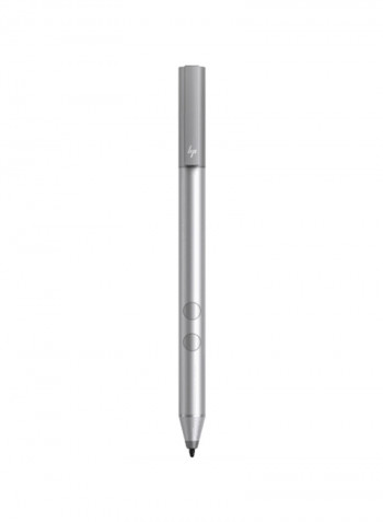 Envy X2 Convertible 2-In-1 Laptop With 12.3-Inch Display, Qualcomm Snapdragon 835 Processor/4GB RAM/128 GB Flash Drive/Qualcomm Adreno 540 GPU Graphics With Stylus Pen Silver