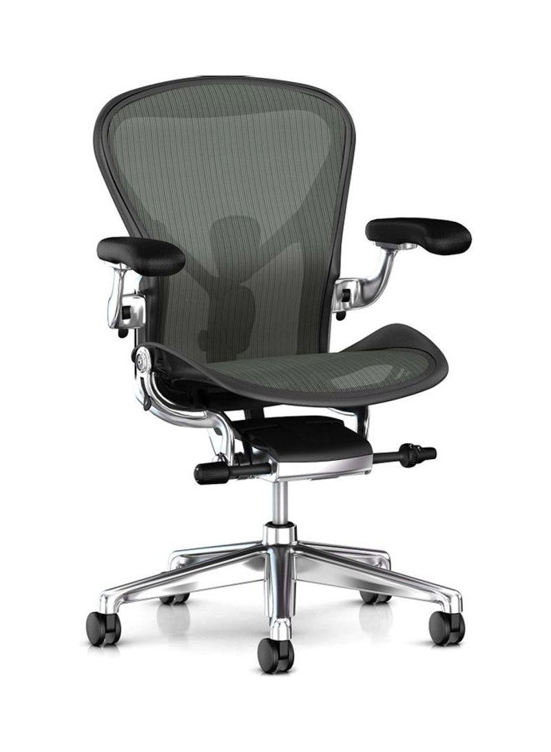 Aeron Remastered Chair Black/Silver 71.76x109.22x46.99cm