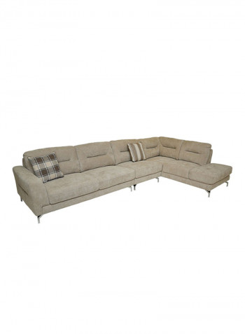 Riddle Corner Sofa Set Beige