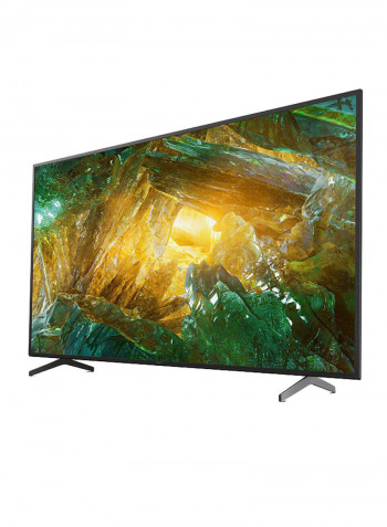 75-Inch 4K Ultra HD High Dynamic Range Smart Android TV KD75X8000H Black