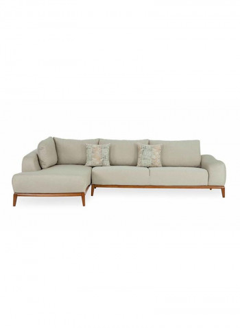 Natali Corner Sofa Beige 310 x 200 x 75cm