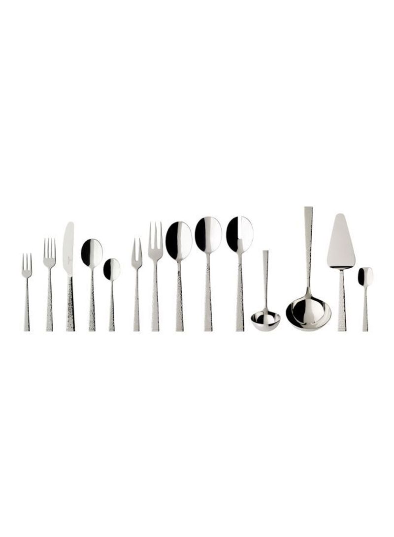 70-Piece Blacksmith Cutlery Set Silver