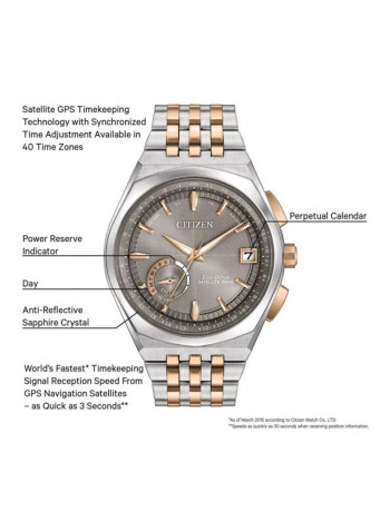 Men's Eco-Drive Water Resistant Analog Watch CC3026-51H