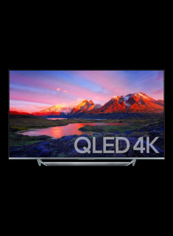 75 inch QLED 4K HDR10+ Smart Android TV With Hands-Free Google Assistant, Support Dolby Audio, Dolby Vision, Netlfix MI LED TV Q1 75 Grey