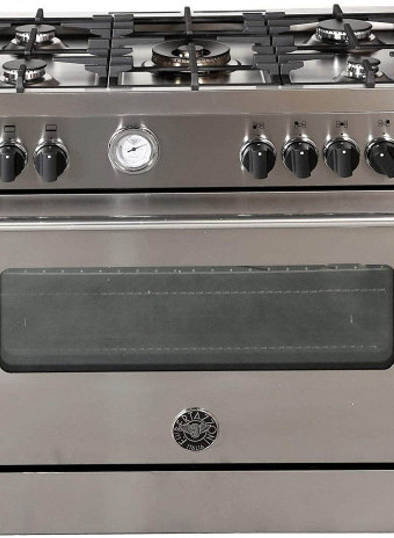 Knob Control Cooking Range MAS905GGVLXE Silver