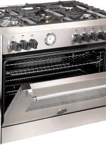 Knob Control Cooking Range MAS905GGVLXE Silver