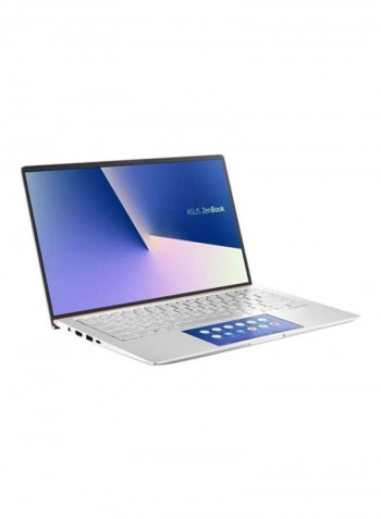 ZenBook 14 Laptop With 14-Inch Display, Core i7 Processer/16GB RAM/512GB SSD/Intel UHD Graphics Icicle Silver