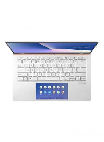 ZenBook 14 Laptop With 14-Inch Display, Core i7 Processer/16GB RAM/512GB SSD/Intel UHD Graphics Icicle Silver