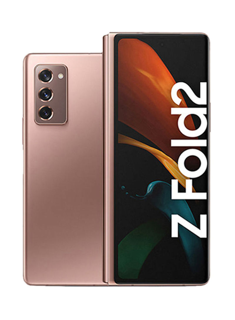 Galaxy Z Fold2 Single SIM Mystic Bronze 12GB RAM 256GB 5G - UAE Version