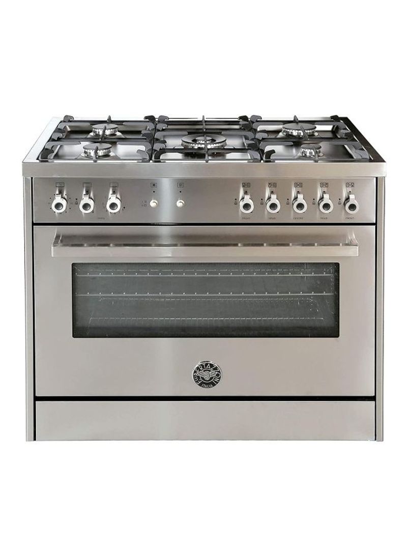 5-Burner Electric Cooking Range PRO905GGVLXE Silver/Black