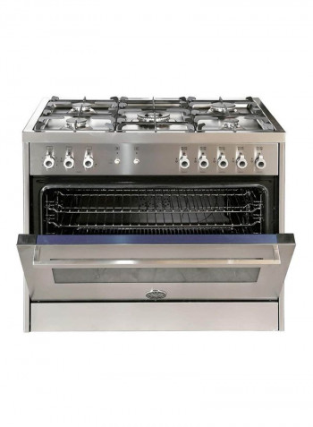 5-Burner Electric Cooking Range PRO905GGVLXE Silver/Black