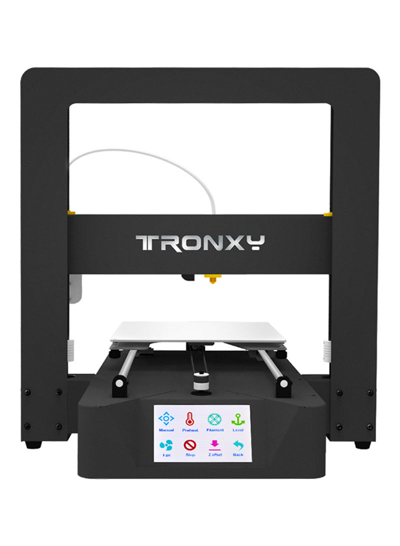 3D Desktop Printer With Touch Screen PLA Filament 220 x 220 x 220ml Black