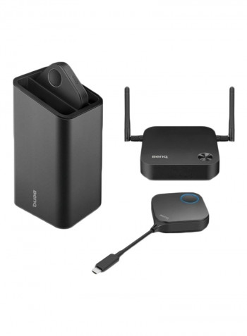 4-Piece InstaShow Wireless Presentation Set WDC10 Black