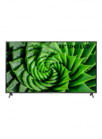 75-Inch UHD LED Smart TV 75UN8080PVA Black