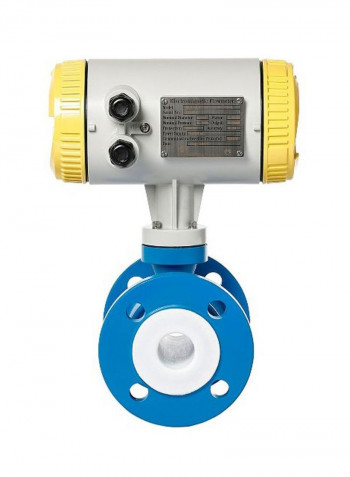 Digital Electromagnetic Flowmeter Blue /Yellow/White 1.5inch