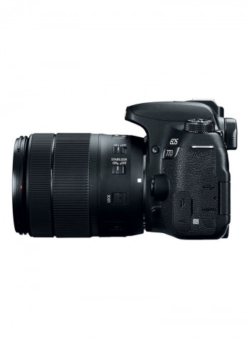 EOS 77D DSLR With EF-S 18-135mm f/3.5-5.6 IS USM Lens 24.2MP ,LCD Touchscreen, Built-In Wi-Fi, NFC And Bluetooth