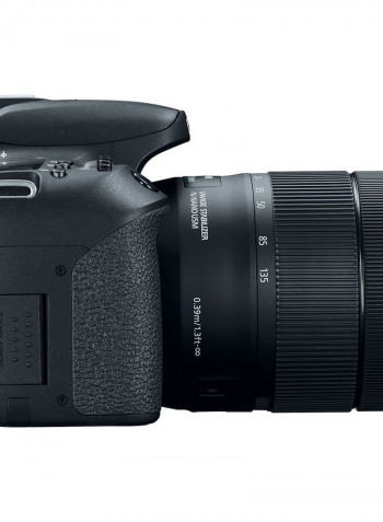 EOS 77D DSLR With EF-S 18-135mm f/3.5-5.6 IS USM Lens 24.2MP ,LCD Touchscreen, Built-In Wi-Fi, NFC And Bluetooth