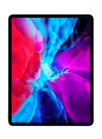 iPad Pro 2020 (4th Generation) 12.9-inch 256GB, Wi-Fi, 4G LTE, Silver With FaceTime - International Specs