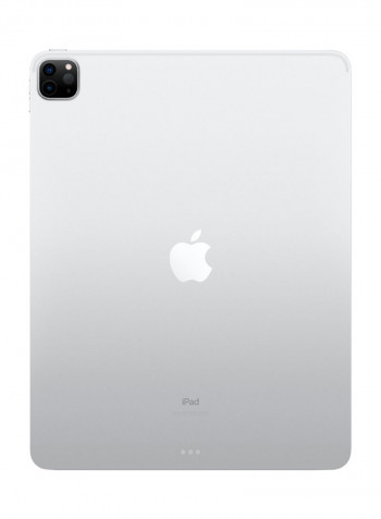 iPad Pro 2020 (4th Generation) 12.9-inch 256GB, Wi-Fi, 4G LTE, Silver With FaceTime - International Specs