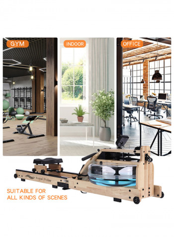 Indoor Water Rowing Machine 83x20x22inch