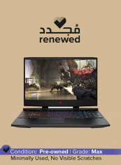 Renewed - Omen 15-DC0012NE Gaming Laptop With 15.6-Inch Display, Intel Core i7 Processor/16GB RAM/1TB SSD/4GB Nvidia GeForce GTX Graphics With English/Arabic Keyboard Black