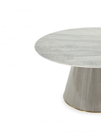 Alex Dining Table White/Grey 150x150x76cm