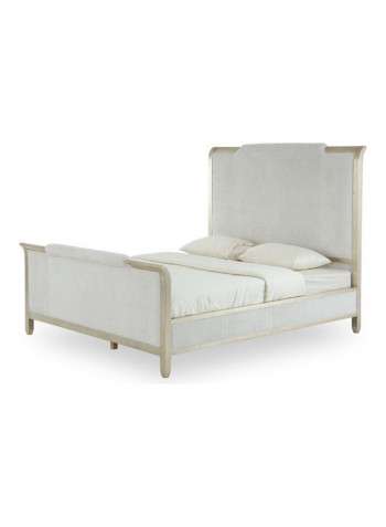 Donna King Bed Gold/Beige