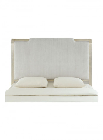 Donna King Bed Gold/Beige