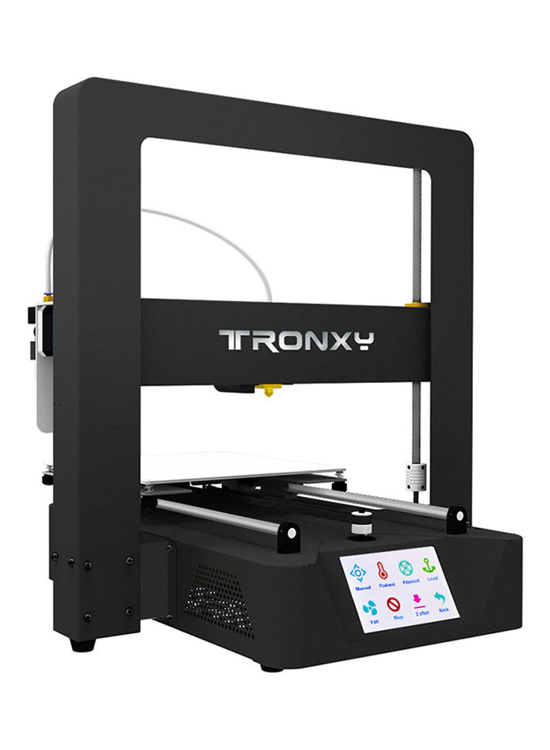 Auto Levelling Desktop 3D Printer With Touch Screen PLA Filament 220 x 220 x 220millimeter Black