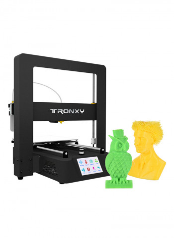 Auto Levelling Desktop 3D Printer With Touch Screen PLA Filament 220 x 220 x 220millimeter Black