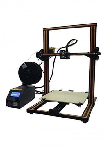 الطابعة ثلاثية الأبعاد CR-10 V2 عالية الدقة مزودة بطقم أدوات يمكنك تركيبها بنفسك 62.5x53.5x27سنتيمتر أسود
