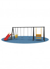 Happy Family Chair Slide Swing Seesaw 650 x 280 x 220cm