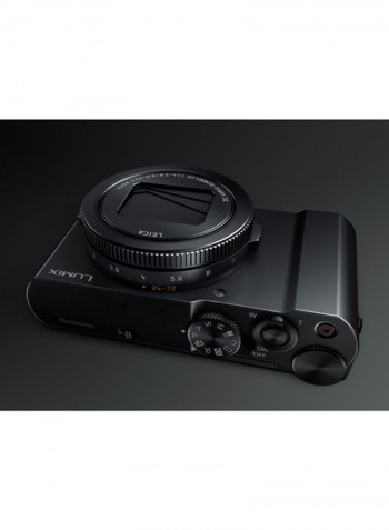 Lumix DMC-LX10 Point And Shoot Camera 20.1MP 3x Zoom With Tilt Touchscreen And Built-in Wi-Fi