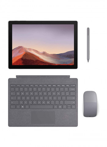 Surface Pro 7 Convertible 2-In-1 Laptop With 12.3-Inch Display, Core i7 Processer/16GB RAM/256GB SSD/Iris Plus Graphics Black