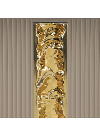 Cyprus Sideboard with Mirror Beige/Gold 242.5x49.5x88cm