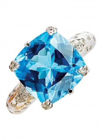 0.34 Ct Diamond Topaz-Nouf Ring
