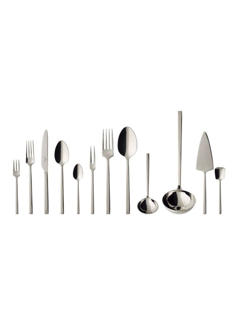 70-Piece La Classica Cutlery Set Silver 490x340x130millimeter