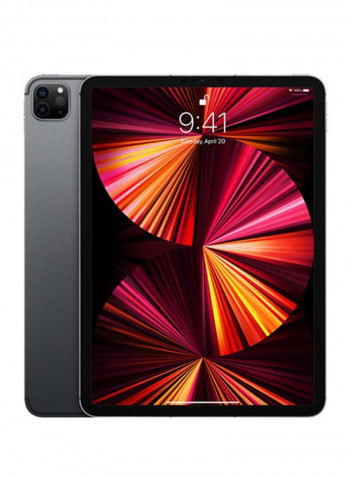 iPad Pro 2021 (3rd Generation) 11-Inch, M1 Chip, 512GB, Wi-Fi, 5G, Space Gray with Facetime - International Specs