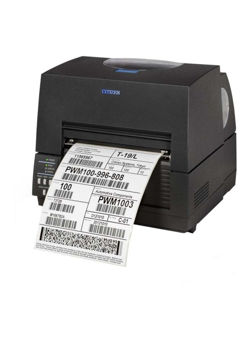 Desktop Barcode Label Printer 303x290x273mm Black