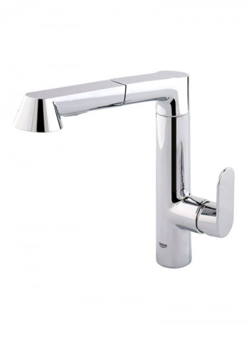 Single Lever Sink Mixer With Pull Out Dual Spray Control Chrome L 50 x W 231 x H 301millimeter