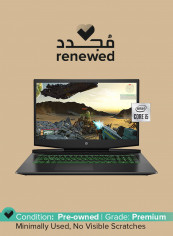 Renewed - Pavilion 15-dk0042nr (2020) Gaming Laptop With 15.6-Inch Display, Intel Core i5 Processor/9th Gen/16GB RAM/1TB SSD/6GB Nvidia GeForce GTX 1660TI Graphics With English/Arabic Keyboard Black