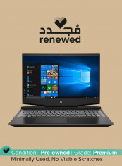 Renewed - Pavilion 17-cd0030nr (2020) Gaming Laptop With 17.3-Inch Display, Intel Core i7 Processor/9th Gen/32GB RAM/1TB SSD/6GB Nvidia GeForce GTX 1660Ti Graphics With English/Arabic Keyboard Black