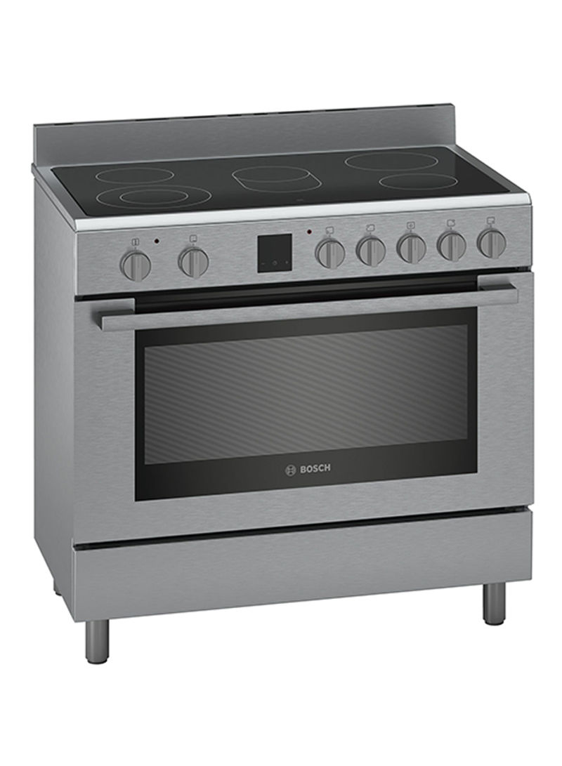 Series 8 Ceramic Cooker With Oven 90 cm HKK99V850M Grey/Black