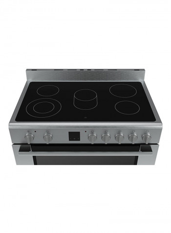 Series 8 Ceramic Cooker With Oven 90 cm HKK99V850M Grey/Black