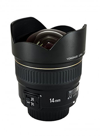 Ultra-Wide Angle Prime Lens 4.1x3.4inch Black