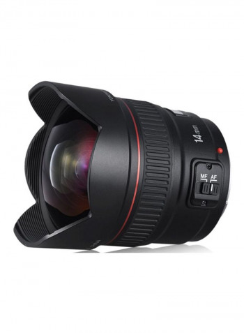 Ultra-Wide Angle Prime Lens 4.1x3.4inch Black