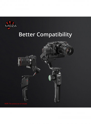AirCross 3-Axis Handheld Gimbal Stabilizer Black