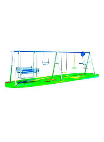 8-In-1 Iron Stand Swings Set 1318