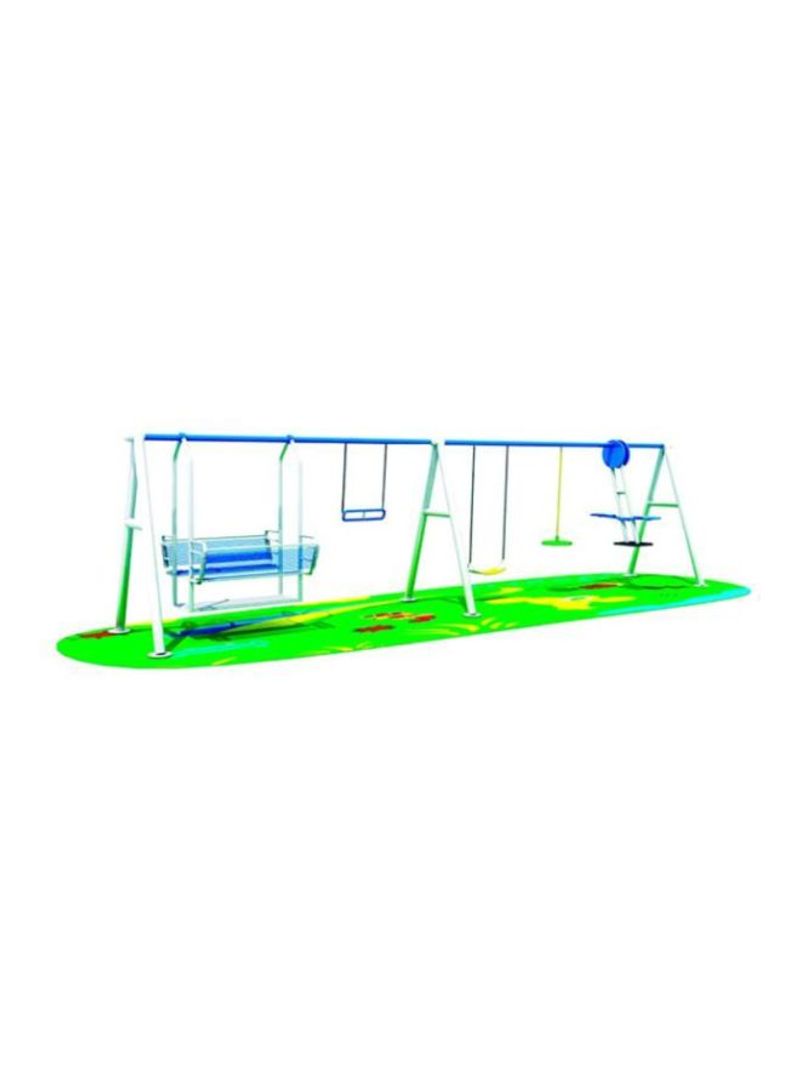 8-In-1 Stand Swing Set 590x 130x 200centimeter