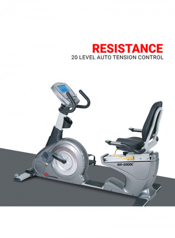 Fitness BR-2000C Commercial Recumbent Bike 150kg